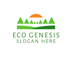 Natural Lawn Gardening logo design