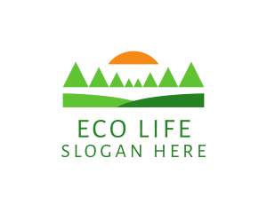 Natural Lawn Gardening logo design