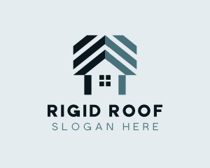 Roof Property Roofing logo design