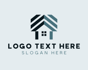 Roof - Roof Property Roofing logo design
