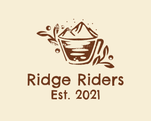 Rustic Mountain Coffeehouse  logo design