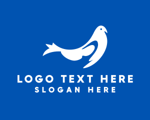 Avian Pigeon Bird logo