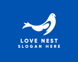 Avian Pigeon Bird logo design