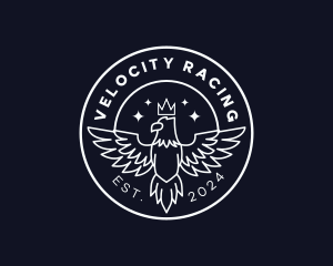 Crown Eagle Bird logo