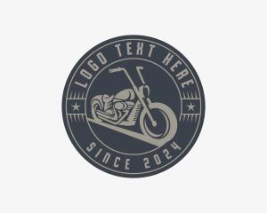 Motorcycle Biker Racing logo