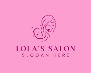 Hair Salon Lady logo design