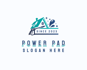 Cleaning Power Washer logo design