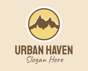 Nature Park Mountain  logo design