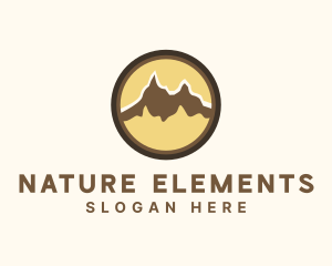 Nature Park Mountain  logo design