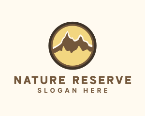 Nature Park Mountain  logo design