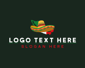 Mexican Traditional Sombrero Logo