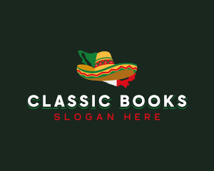 Mexican Traditional Sombrero logo