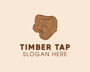 Tree Stump Arborist logo design