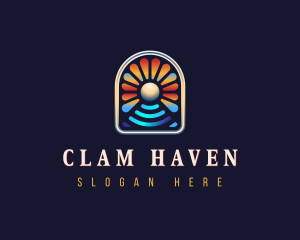 Precious Clam Pearl logo design