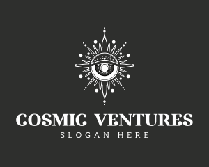 Astrology Cosmic Eye logo design