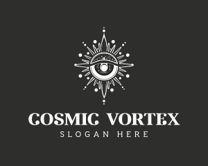 Astrology Cosmic Eye logo design