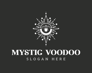 Astrology Cosmic Eye logo design