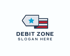 Star Stripes Military logo design