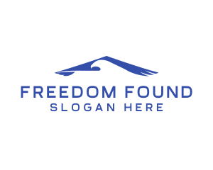 Freedom Eagle Aviation logo design