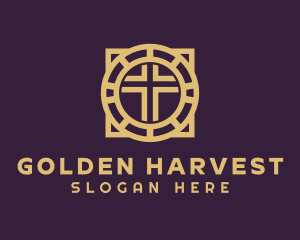 Golden Cross Fellowship logo design