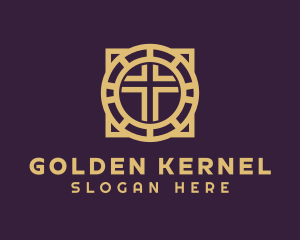 Golden Cross Fellowship logo design