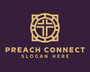 Golden Cross Fellowship logo design