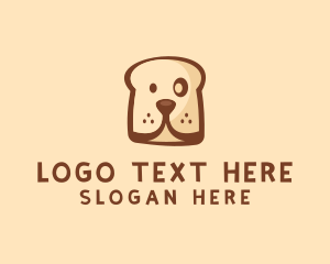 Dog Bread Toast  logo