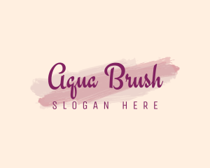 Watercolor Paint Boutique logo design