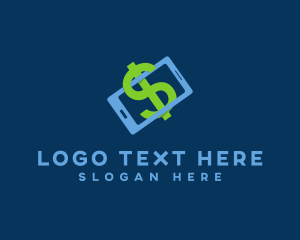 Mobile Dollar Currency logo