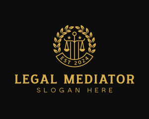 Judicial Legal Prosecutor logo design