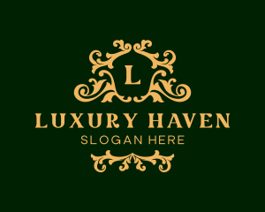 Luxury Royal Hotel logo design