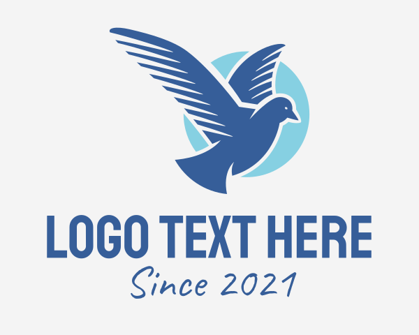 Love Bird logo example 2