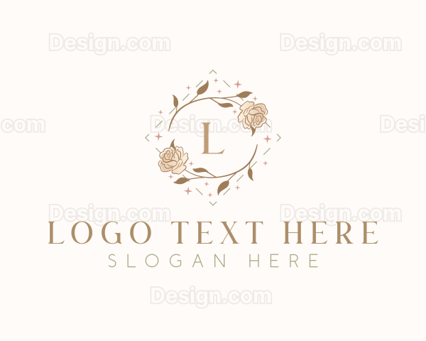 Floral Elegant Event Logo