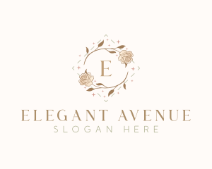 Floral Elegant Event logo design