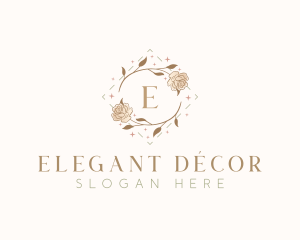 Floral Elegant Event logo design