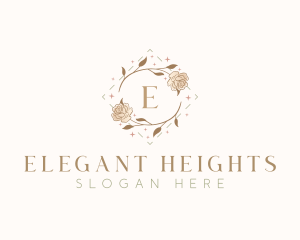 Floral Elegant Event logo design