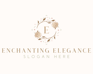 Floral Elegant Event logo design