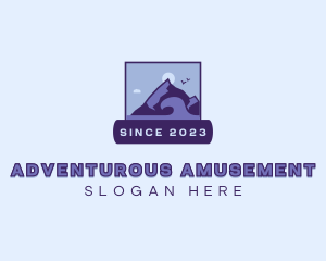 Sea Mountain Adventure logo design