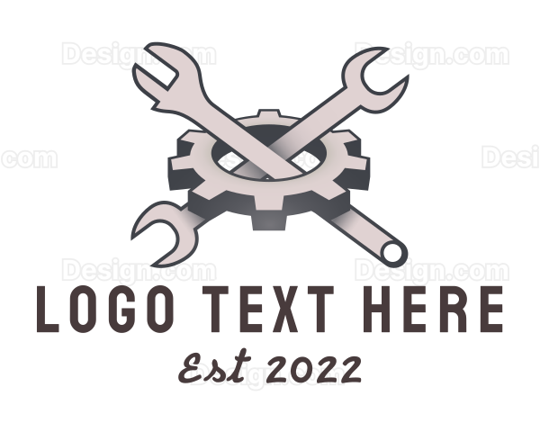 Mechanical Tools Cog Logo