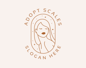 Beauty Salon Woman logo design