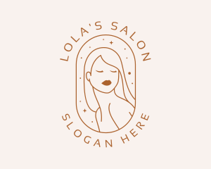 Beauty Salon Woman logo design