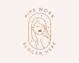 Beauty Salon Woman logo design