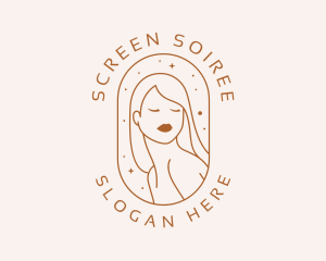 Beauty Salon Woman logo design