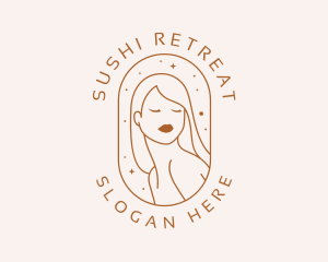 Beauty Salon Woman logo design