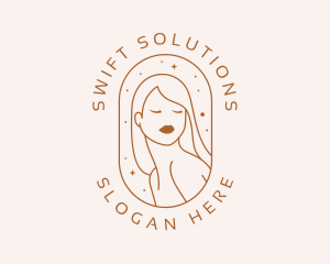 Beauty Salon Woman logo design