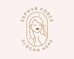 Beauty Salon Woman logo design