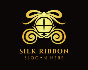 Ribbon Gift Chariot logo design