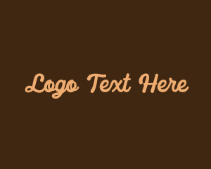 Generic Cursive Brand Logo