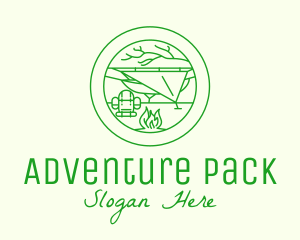 Outdoor Camping Backpack logo