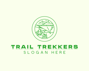 Outdoor Camping Backpack logo